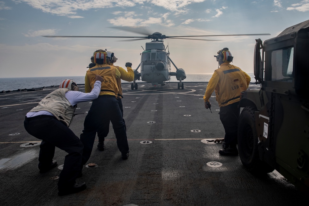 Tiger TRIUMPH: U.S. Marines and Sailors begin Sea Phase