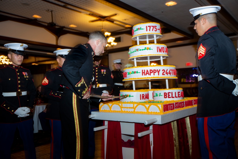 VMM-262 celebrates the 244th Marine Corps birthday