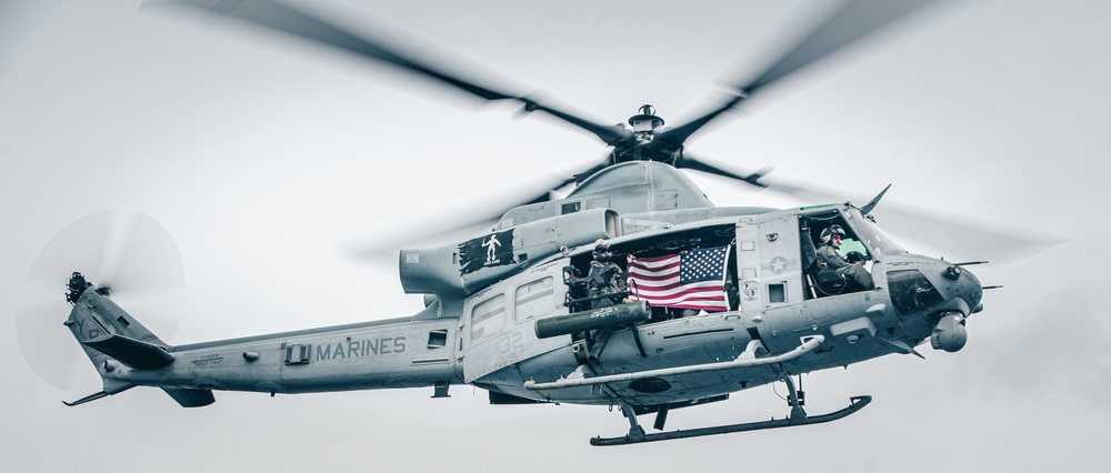 Evil Eyes perform air show for 11th MEU, Boxer ARG