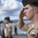 Marines and Sailors Man the Rails aboard USS John P. Murtha