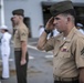 Marines and Sailors Man the Rails aboard USS John P. Murtha