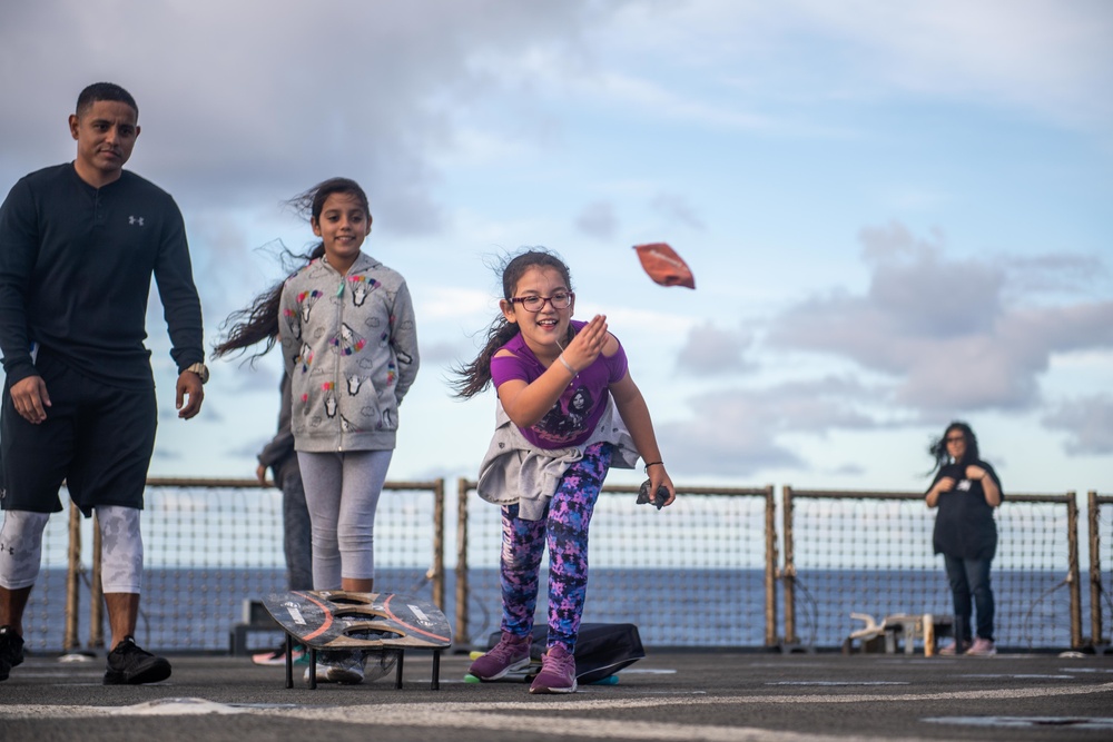 USS Harpers Ferry Hosts Steel Beach Picnic