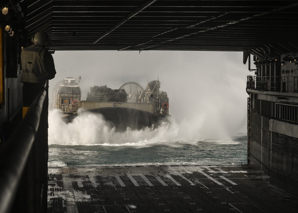 USS Germantown (LSD 42) participates in Tiger TRIUMPH