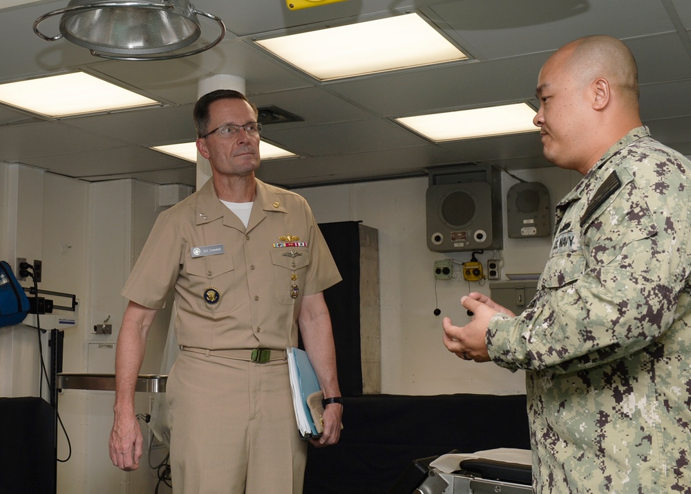 Naval Legal Service Command visits Frank Cable