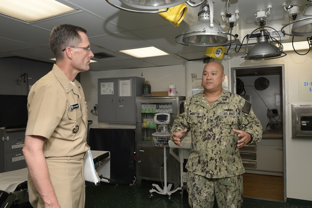 Naval Legal Service Command visits Frank Cable