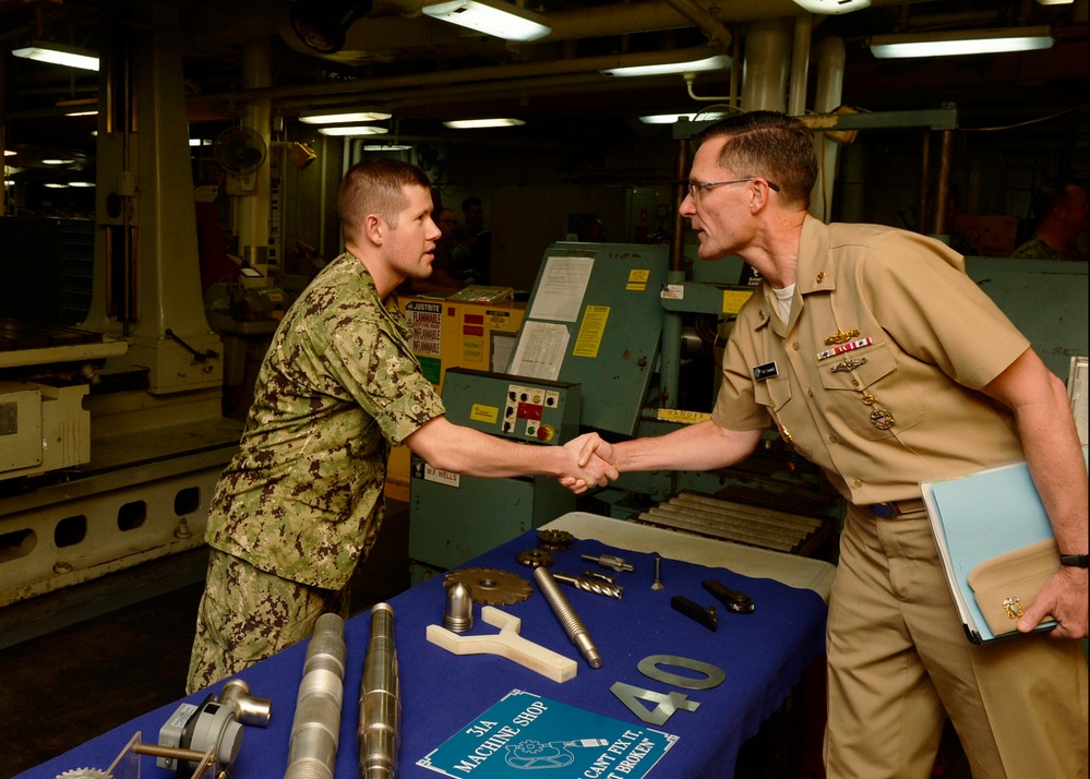 Naval Legal Service Command visits Frank Cable