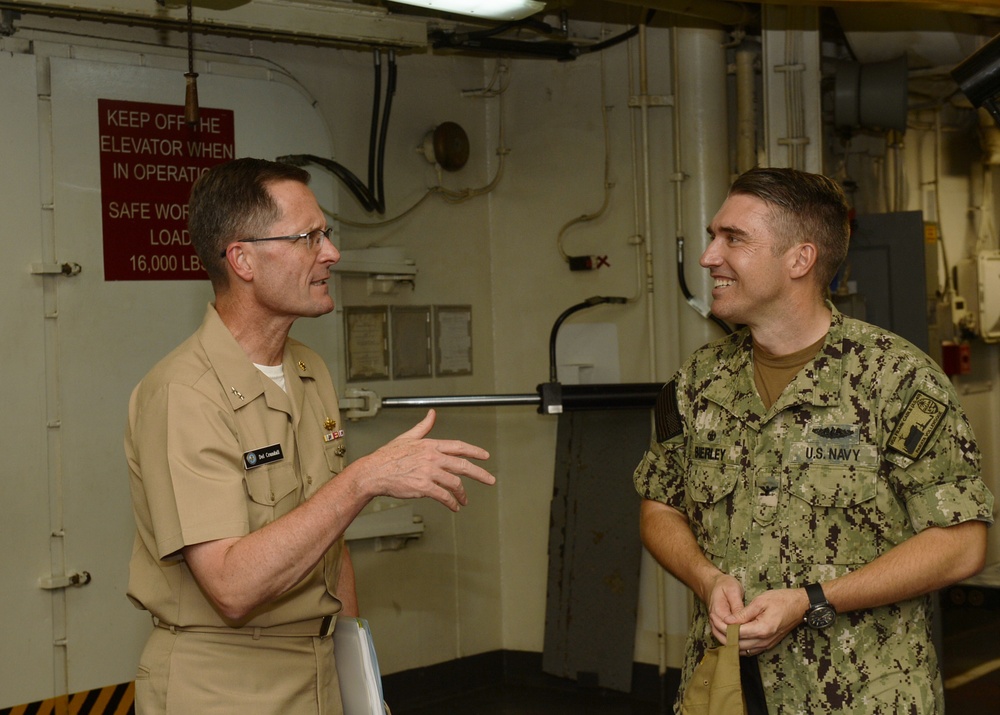 Naval Legal Service Command visits Frank Cable