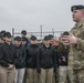 Texas Christian University ROTC cadets tour Joint Base San Antonio-Randolph.