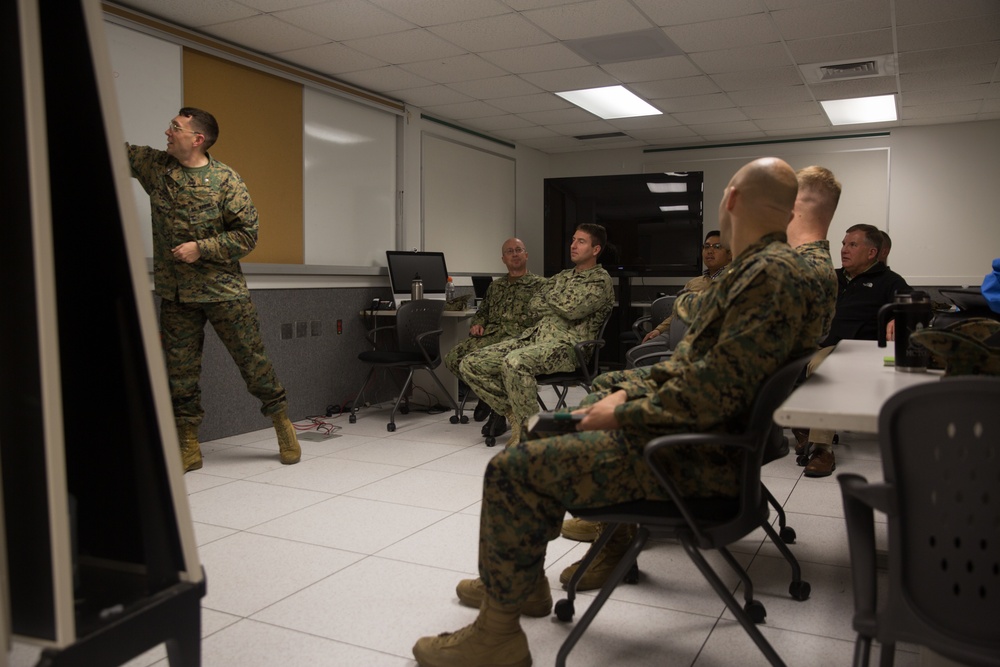 II MEF, Navy leaders set course for integration during warfighting seminar