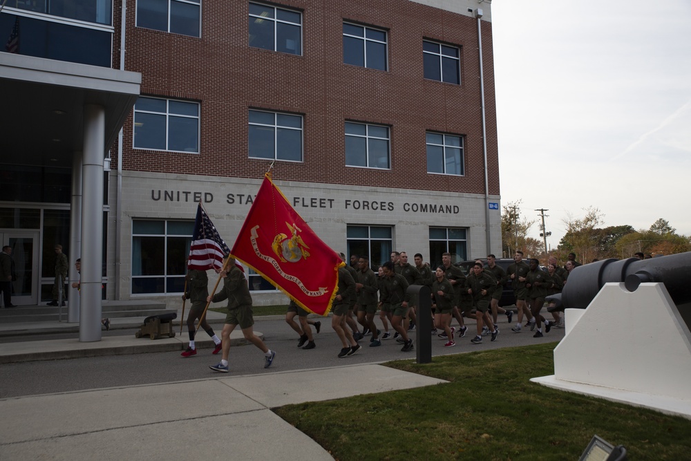 7TH Annual U.S. Marine Corps Forces Command Birthday Run