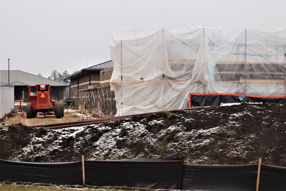 Construction of new simulations buildings continues at Fort McCoy