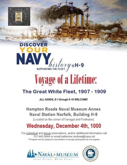 Naval Museum Annex Facility aboard Naval Station Norfolk to Host Historical Presentation