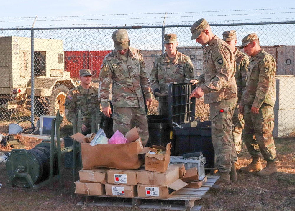 Operation Clean Eagle: A division-wide clean-up conducted through teamwork