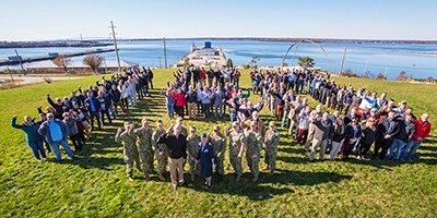 RI Air National Guard general commemorates Veterans Day with visit to NUWC Division Newport