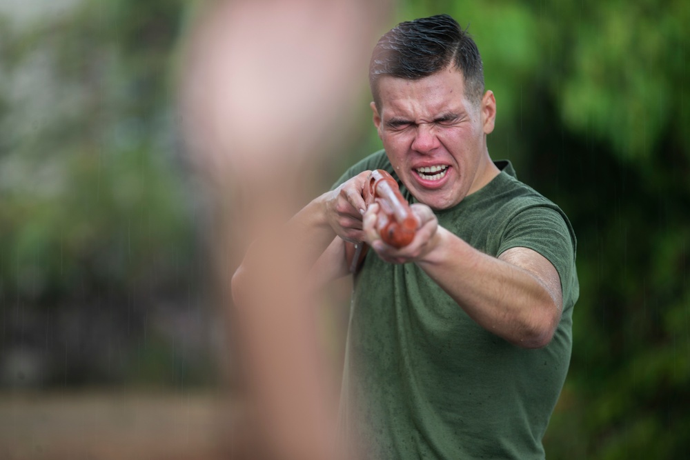 Camp Pendleton Marines come face to face with OC spray