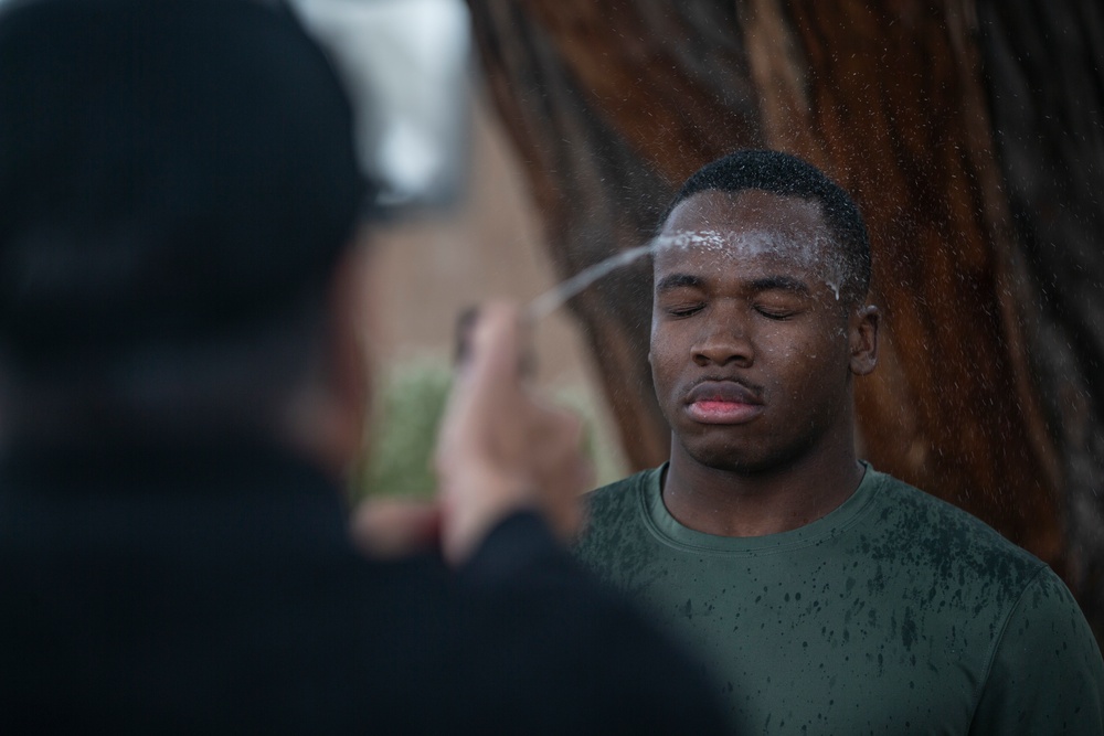 Camp Pendleton Marines come face to face with OC spray