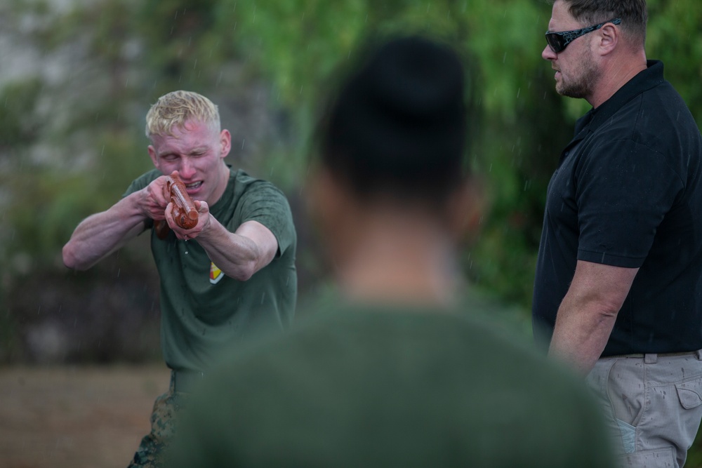 Camp Pendleton Marines come face to face with OC spray