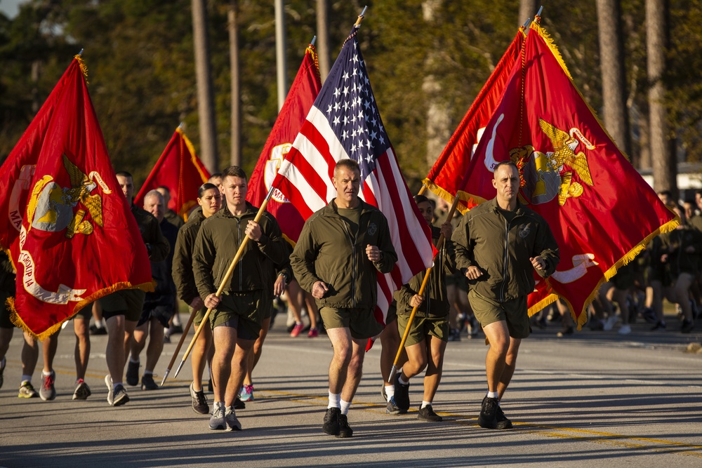 2nd MAW and MCAS Cherry Point Birthday Run