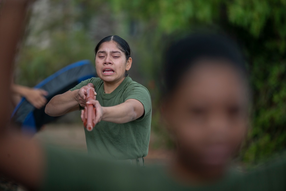 Camp Pendleton Marines come face to face with OC spray