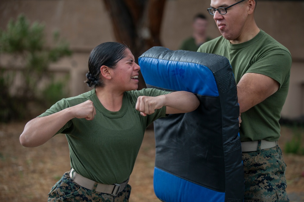 Camp Pendleton Marines come face to face with OC spray