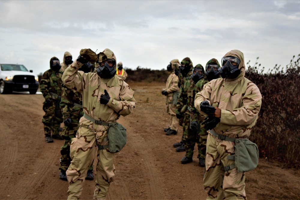 3rd MAW CBRN Takes A Hike