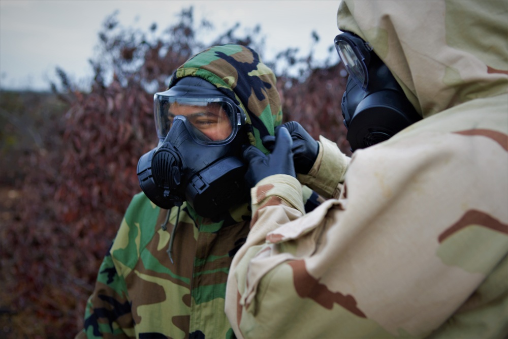 3rd MAW CBRN Takes A Hike