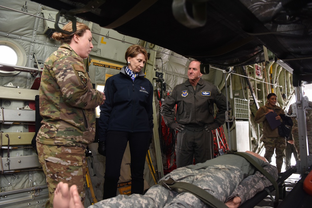 SecAF and CSAF visit Ramstein