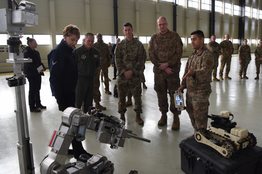 SecAF and CSAF visit Ramstein