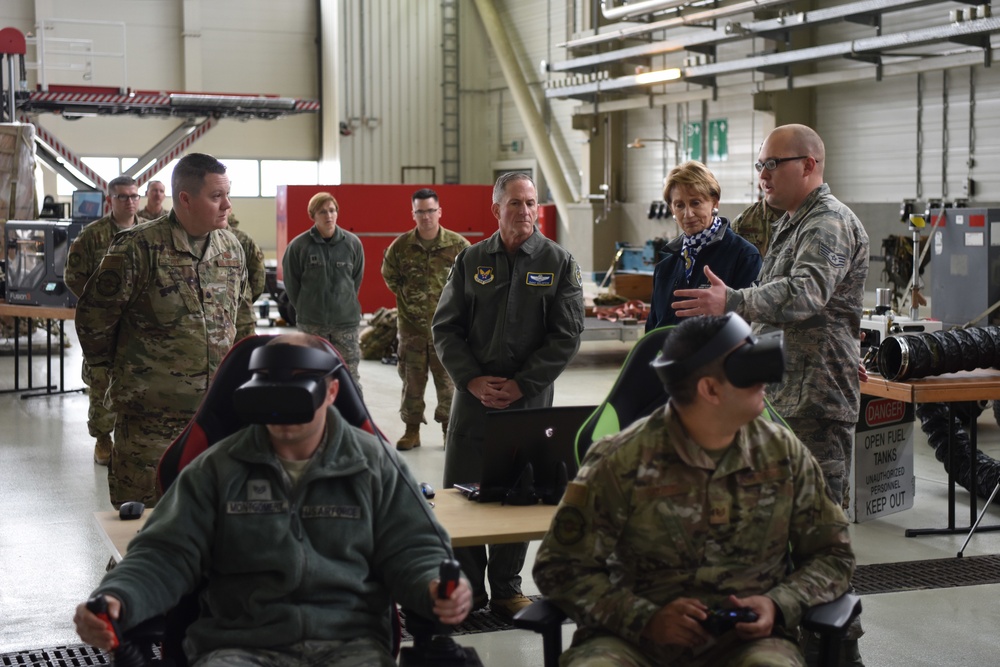 SecAF and CSAF visit Ramstein