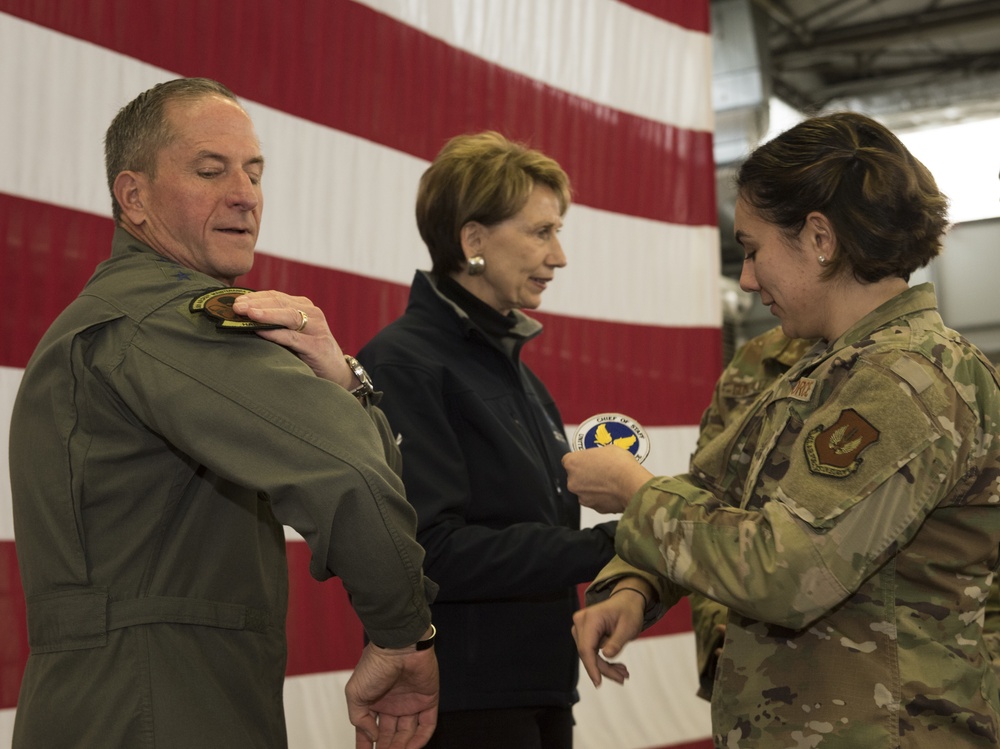 SecAF and CSAF visit Ramstein