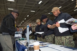 USS Dwight D. Eisenhower Hosts College Fair