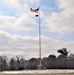 American Flag and Fort McCoy