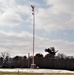 American Flag and Fort McCoy
