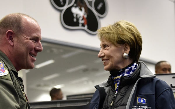 SECAF visits USAFE-AFAFRICA