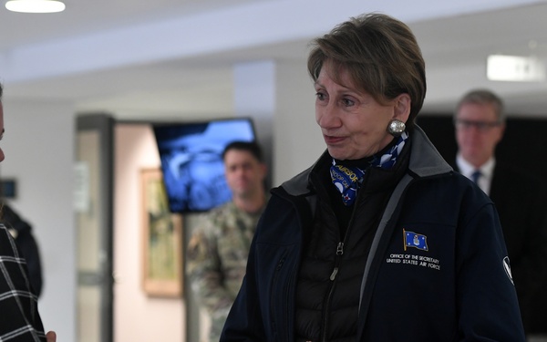 SECAF visits USAFE-AFAFRICA