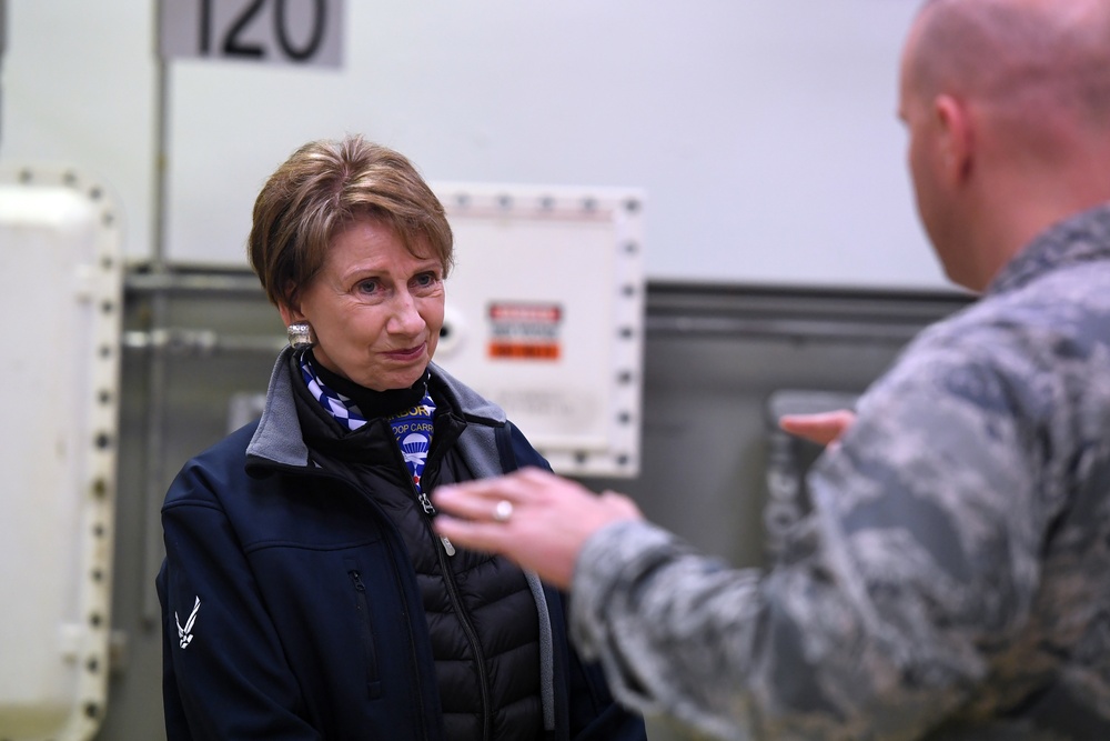 SECAF visits USAFE-AFAFRICA