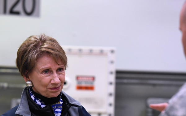 SECAF visits USAFE-AFAFRICA