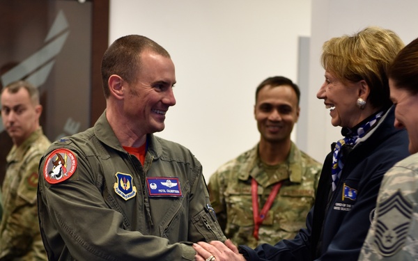SECAF visits USAFE-AFAFRICA