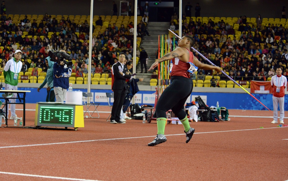 Allgood finishes fourth  in javelin