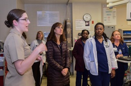 NMCP Hosts Tour for Sentara Norfolk General