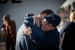 Crew of U.S. Coast Guard Cutter Stratton returns home following 162-day patrol in Western Pacific