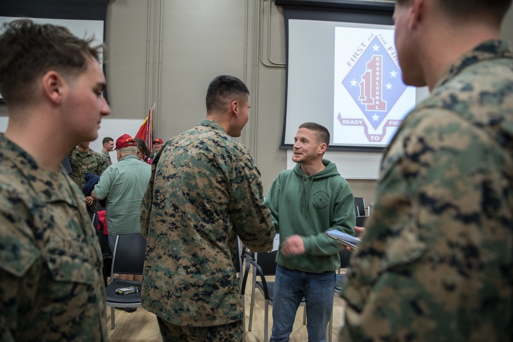 V 1/1 Purple Heart Ceremony