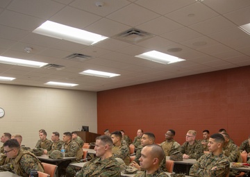 Camp Lejeune Marines take spin in egress trainer