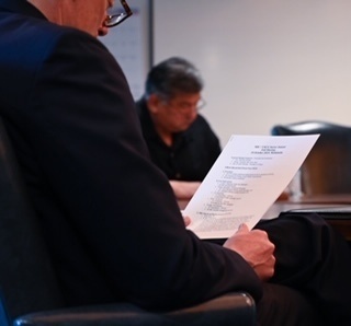 Coast Guard representatives attend Metlakatla Indian Community Council meeting