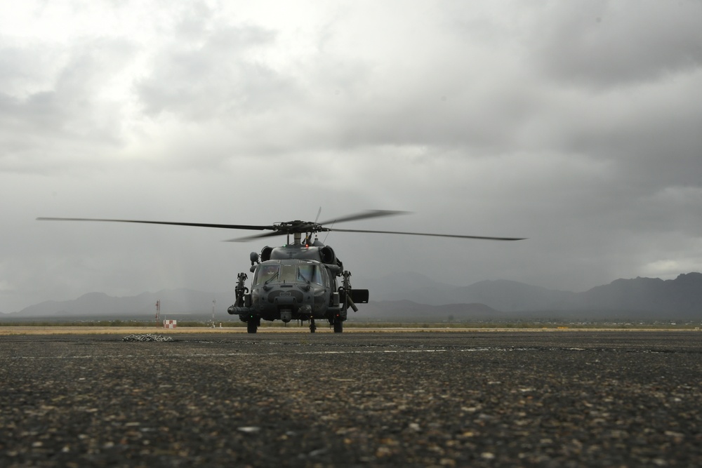 55th RQS Helicopter to Helicopter Training