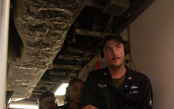 Gabrielle Giffords Visit, Board, Search and Seizure Drill