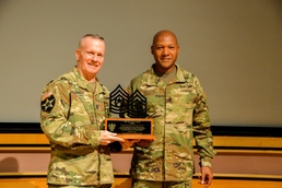 SEAC visits the NCOLCoE for the last time in uniform