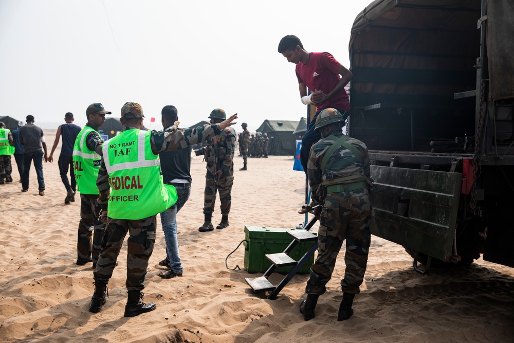 Tiger TRIUMPH: India-U.S. practice HADR