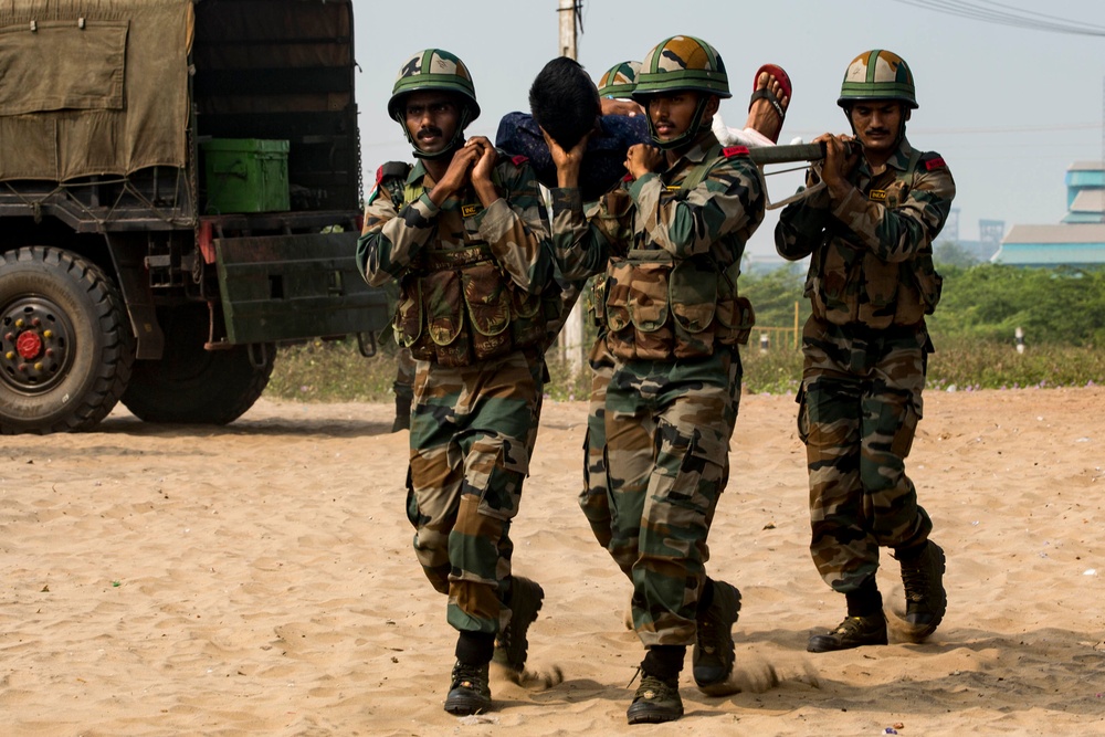 Tiger TRIUMPH: India-U.S. troops practice HADR