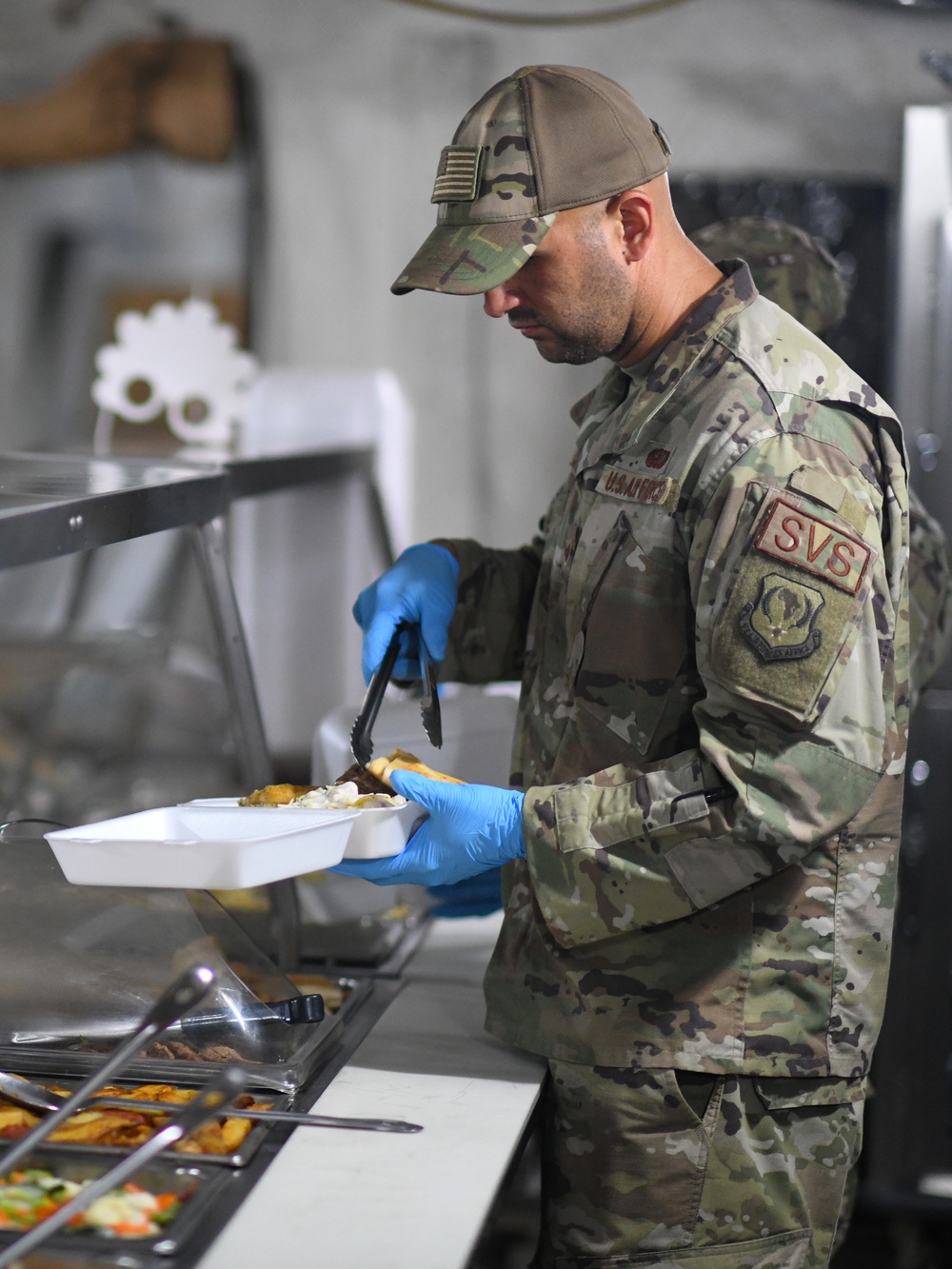 Feeding the fight: The 776th EABS Services team